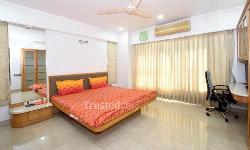 Master Bedroom | Service Apartments in Dadar West